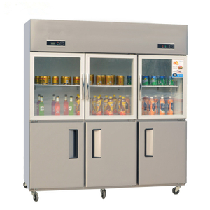 6门立式立式商用厨房冷冻柜